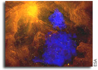 An X-Ray Santa Claus in Orion