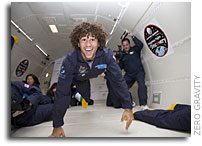High School Musical Star Corbin Bleu and LA Teachers Take Part in Northrop Grumman Foundation Weightless Flights of Discovery