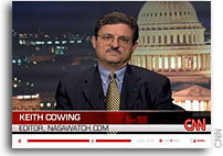 SpaceRef Editor Keith Cowing on CNN to Discuss Chang'e Mission to the Moon