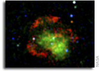 X-Ray Evidence Suports Possible New Class of Supernova