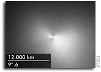 Hubble zooms in on heart of mystery comet