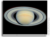 Hubble Movie: Saturn's Rings at Maximum Tilt