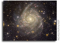 Spiral Galaxy Image Benefits From Vigilance on Dark Skies