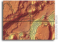 The First Hiking Maps of Mars