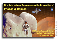 Mars' Moons Phobos and Deimos in Conference Spotlight