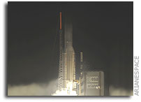 Successful dual launch for Arianespace - Skynet 5A and Insat 4B in orbit