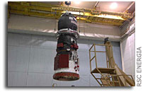 Progress M-62 cargo vehicle fueled