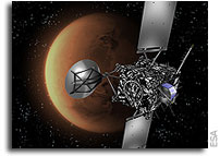 Rosetta correctly lined up for critical Mars swingby