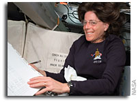 Space-to-ground Conversation with NASA Space Shuttle Endeavour and Educator Astronaut Barbara Morgan