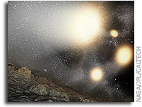 Monster Galaxy Pileup Sighted