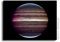 Next-generation adaptive optics produces sharper Jupiter images