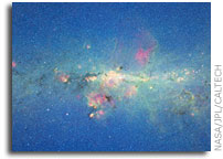 NASA Spitzer Telescope Captures Stellar Coming of Age