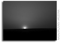 NASA Mars Phoenix Mission: Ice Cold Sunrise on Mars