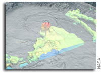 NASA Hurricane Update: Tropical Storm Hanna's Towering Thunderclouds