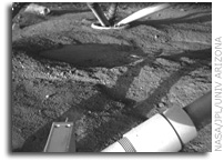 The View Underneath NASA Mars Phoenix Lander 97 Sols After Touchdown