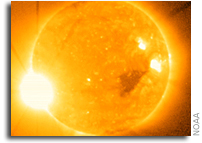 Solar Flare Surprise