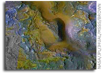 NASA Mars Reconnaissance Orbiter  Scientists Find 'Missing' Mineral and Clues to Mars Mysteries