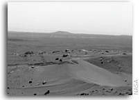NASA Mars Rover and Earth Stick Together