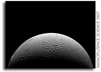 NASA Cassini Flies Through Watery Plumes of Saturn's Moon Enceladus