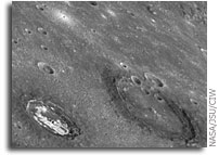 Craters in Caloris