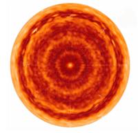 Hot Cyclones Churn at Both Ends of Saturn
