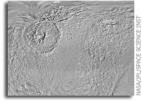 NASA Cassini Image: Map of Tethys - February 2008