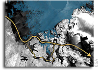 Arctic ice on the verge of another all-time low