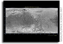 NASA Cassini Image: Map  of Iapetus - January 2008