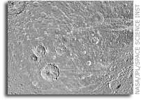 NASA Cassini Saturn Image: Map of Dione - May 2008