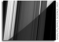 NASA Cassini Image: Peering Through the Plane