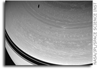 NASA Cassini Saturn Image: Raging Planet