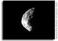 NASA Cassini Saturn Image: Ragged Crescent