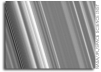 NASA Cassini Saturn Image: Tight Spiral
