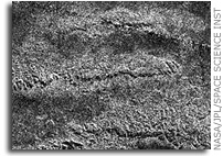 NASA Cassini Saturn Image: Tectonics on Titan