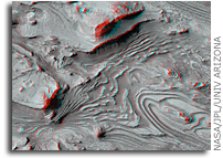 HiRISE Camera Aboard NASA's Mars Reconnaissance Orbiter Captures High-Resolution 3D Images of Mars