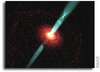 Radio Telescope Reveals Secrets of Massive Black Hole