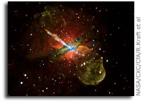 Jet Power and Black Hole Assortment Revealed in New Chandra Image