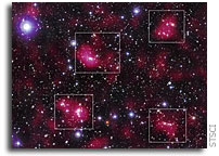 Astronomers discover largest-ever dark matter structures spanning 270M light-years
