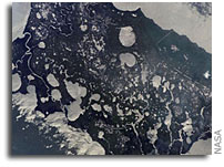 International Space Station Imagery: Marsh Island, Louisiana