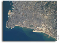 International Space Station Imagery: Beirut Metropolitan Area, Lebanon
