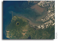NASA International Space Station Imagery: Cosiguina Volcano, Nicaragua