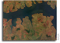 NASA ISS Imagery: Sao Simao Reservoir, Brazil