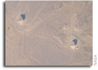 International Space Station Imagery: Pyramids of Dashur, Egypt