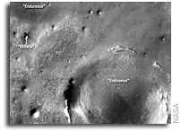 NASA's Mars Rover Opportunity To Head Toward Bigger Crater
