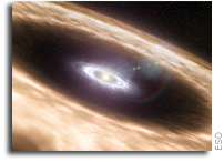 VLT instrument hints at the presence of planets in young gas discs