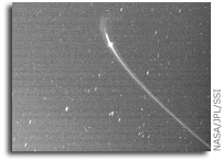 NASA Cassini Images Ring Arcs Among Saturn's Moons