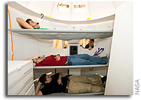 NASA Constellation Blog: Sleeping on The Moon