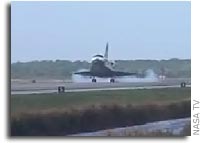 Space Shuttle Discovery Returns Home