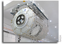 Ceremony Reset for ESA Handover of Tranquility to NASA