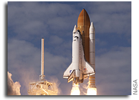 NASA's Shuttle Atlantis Headed for Delivery Stop at Space Station